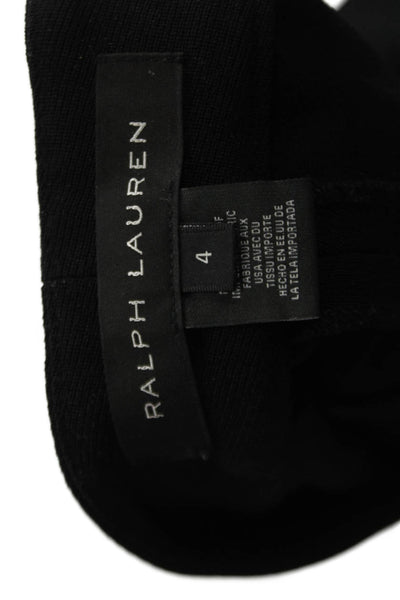 Ralph Lauren Black Label Womens Ankle Leggings Black Size 4