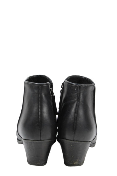 Giuseppe Zanotti Design Womens Leather Zip Up Ankle Boots Black SIE 41.5 11.5