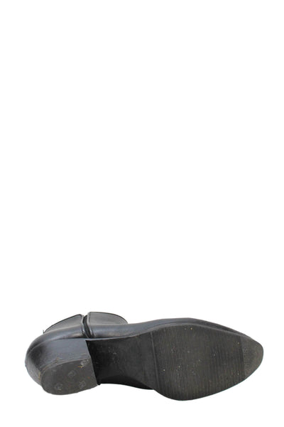 Giuseppe Zanotti Design Womens Leather Zip Up Ankle Boots Black SIE 41.5 11.5