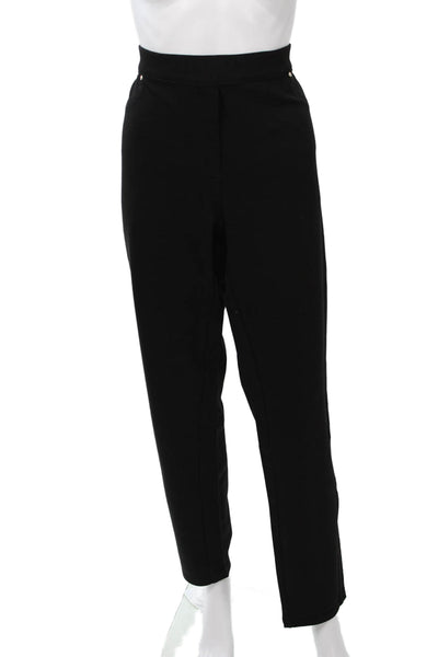 Marina Sport Womens Dress Pants Black Classic Plus Size XL