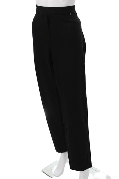 Marina Sport Womens Dress Pants Black Classic Plus Size XL