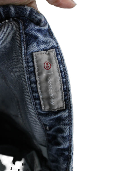 AG Adriano Goldschmied Womens Bootcut Flared Blue Jeans Mid Rise Size 27