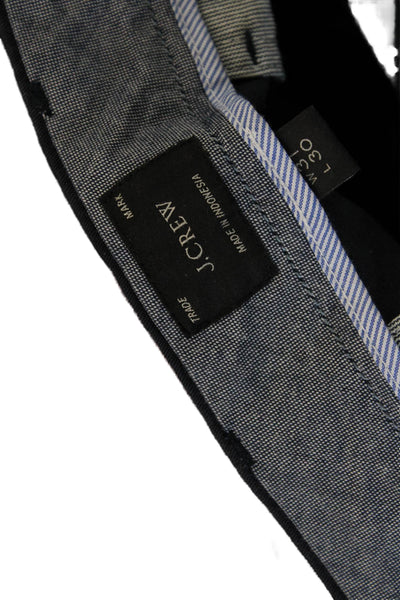 J Crew Mens Cropped Chino Pants Dark Blue Size 31