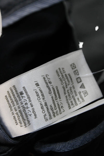 J Crew Mens Cropped Chino Pants Dark Blue Size 31