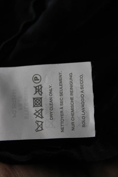 J Crew Mens Cropped Dress Pants Black Wool Button Size 31