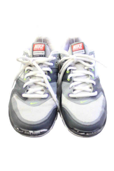 Nike Women's Lace Up Rubber Sole Trainer Sneakers Black Size 7.5