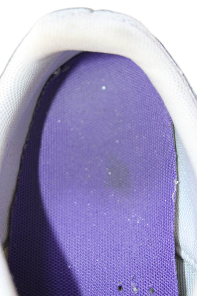 Nike Women's Lace Up Rubber Sole Trainer Sneakers Black Size 7.5