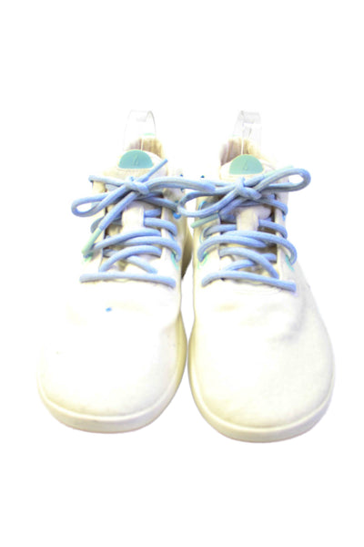 Allbirds Womens Lace Up Round Toe High Top Wool Running Sneakers White Size 10