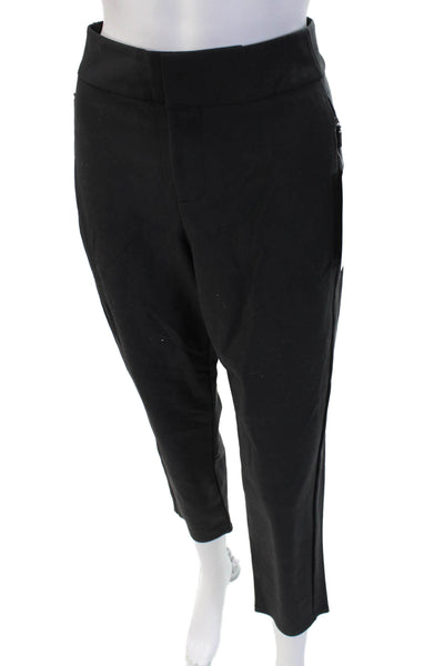 Athleta Women Black Ankle Cropped Dress Pants Size 10P