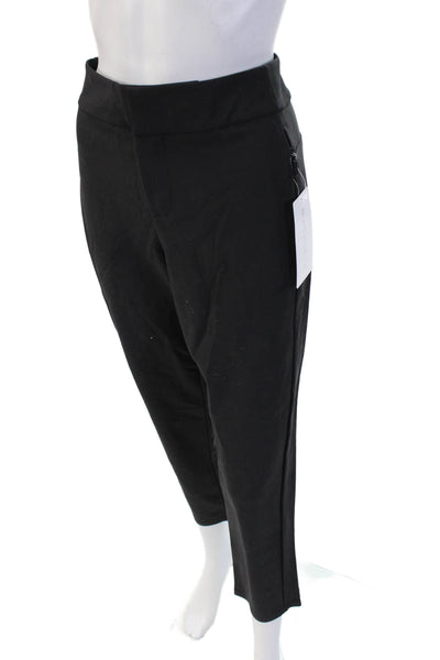 Athleta Women Black Ankle Cropped Dress Pants Size 10P