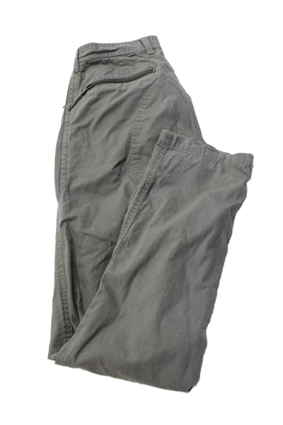 AX Armani Exchange Mens Gray Cargo Chino Pants Cotton Size 30