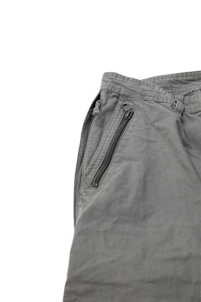 AX Armani Exchange Mens Gray Cargo Chino Pants Cotton Size 30