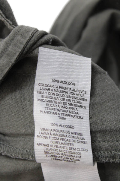 AX Armani Exchange Mens Gray Cargo Chino Pants Cotton Size 30