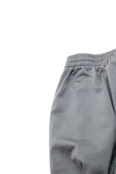 Adidas Boys Drawstring Casual Ankle Track Pants Gray Size XL