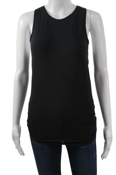 Lululemon Womens Basic Sleeveless Tank Black Crew Neck Polyester Size 4