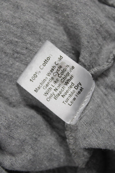 Wilt Women Basic Jersey T-Shirt Gray Long Sleeve 100% Cotton Size XS