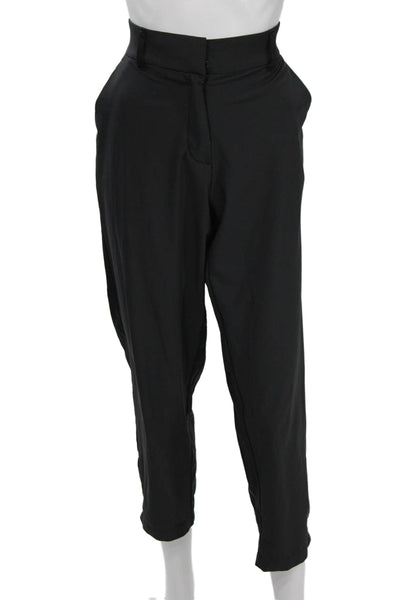 Nike Mens Black Ankle Cropped Pants Nylon Spandex Size M