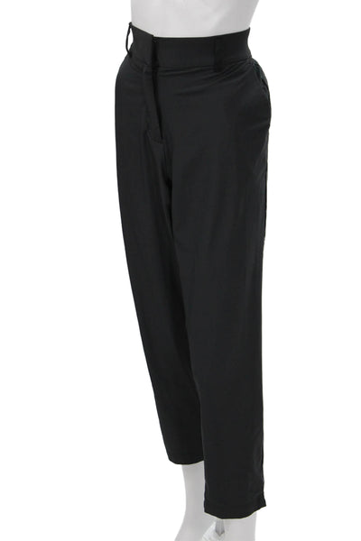 Nike Mens Black Ankle Cropped Pants Nylon Spandex Size M