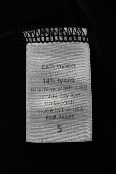 Susana Monaco Womens Tank Sundress Black Square Neck Sleeveless Size S