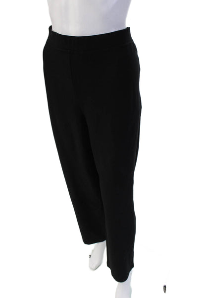 Eileen Fisher Womens Black Dress Pants Viscose Nylon Spandex Size 1X