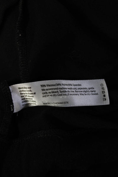 Eileen Fisher Womens Black Dress Pants Viscose Nylon Spandex Size 1X