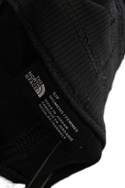 The North Face Womens Jogger Pants Black Poly Spandex Drawstring Size S