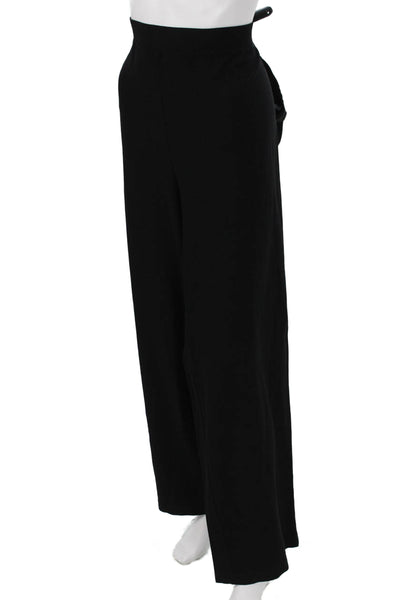 Eileen Fisher Women Dress Pants Black Viscose Plus Size 2X