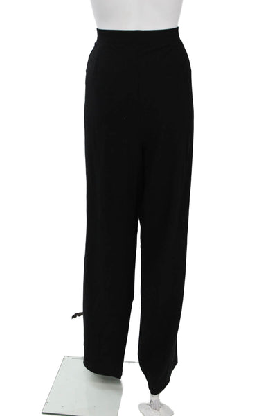 Eileen Fisher Women Dress Pants Black Viscose Plus Size 2X