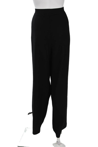 Eileen Fisher Women Dress Pants Black Viscose Plus Size 2X