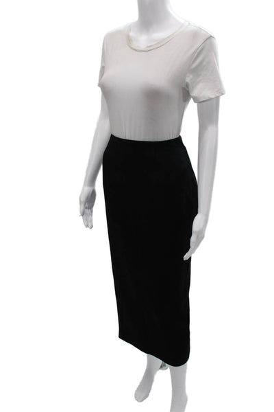 Linda Allard Ellen Tracy Womens Straight Pencil Skirt Black Size 16