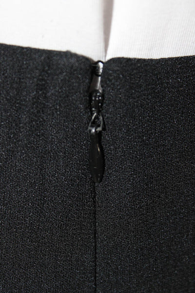 Linda Allard Ellen Tracy Womens Straight Pencil Skirt Black Size 16