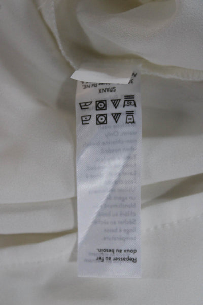 Spanx Women Sleeveless Tunic Top White Round Neck 100% Polyester Size 3X