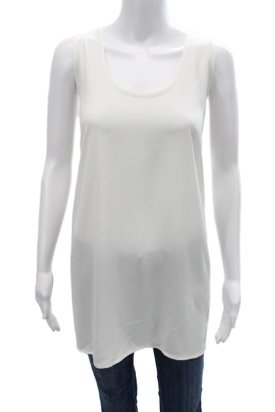 Spanx Women Plus Tunic Tank White Sleeveless Size 2X