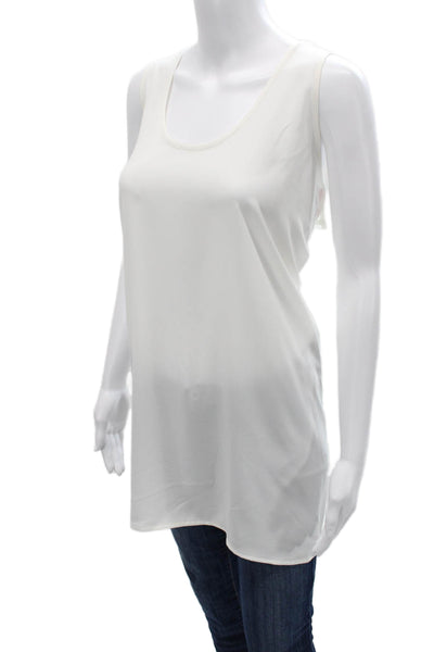 Spanx Women Plus Tunic Tank White Sleeveless Size 2X