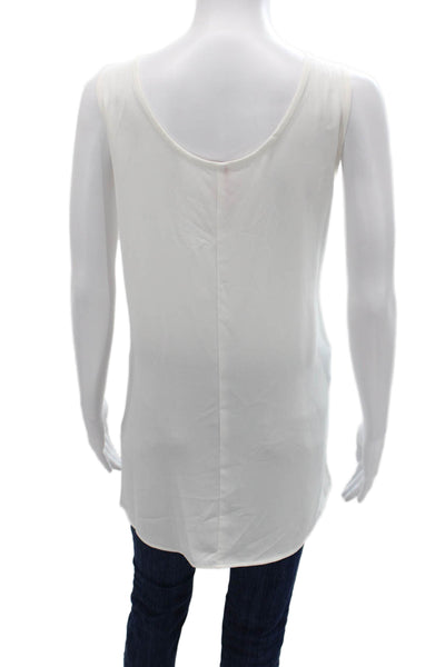 Spanx Women Plus Tunic Tank White Sleeveless Size 2X