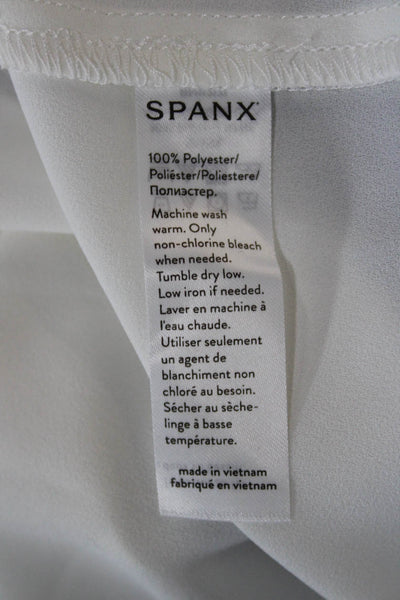 Spanx Women Plus Tunic Tank White Sleeveless Size 2X