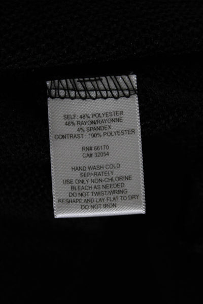Pins and Needles Womens Cardigan 3/4 Sleeve Black Bohemian Size L