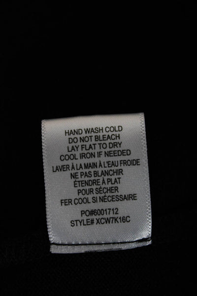 Bobeau Womens Cardigan Black V Neck Long Sleeve Rayon Blend Size 2X