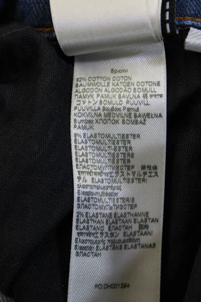 7 For All Mankind Mens Dark Blue Straight Jeans Size 32