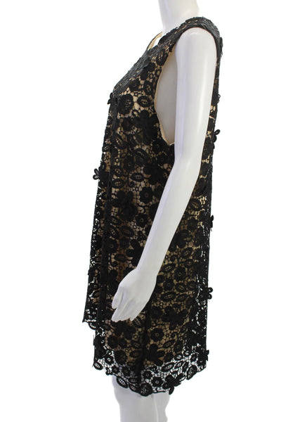 No Secrets Women Shift Floral Butterfly Beige Dress Size 48