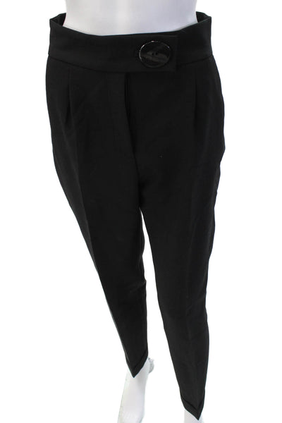 Zara Women Dress Pants Black Button Closure Size S