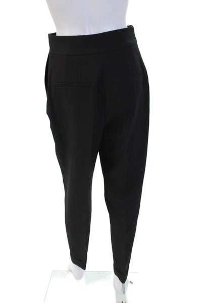Zara Women Dress Pants Black Button Closure Size S