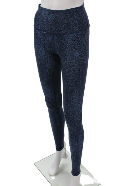 Lululemon Womens Ankle Jeggings Dark Blue Nylon Size 4