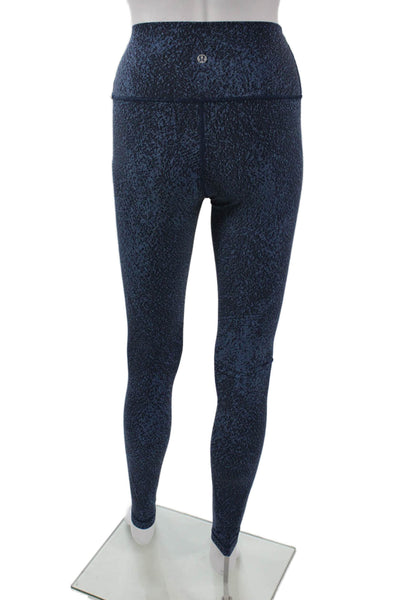 Lululemon Womens Ankle Jeggings Dark Blue Nylon Size 4