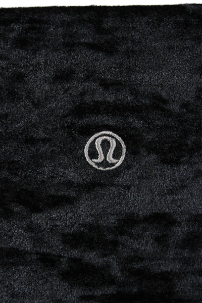 Lululemon Women Ankle Jeggings Black Nylon Grunge Size 4