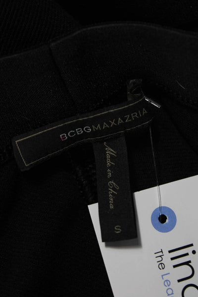BCBGMAXAZRIA Womens Ankle Jegging Pants Black 100% Polyurethane Size S