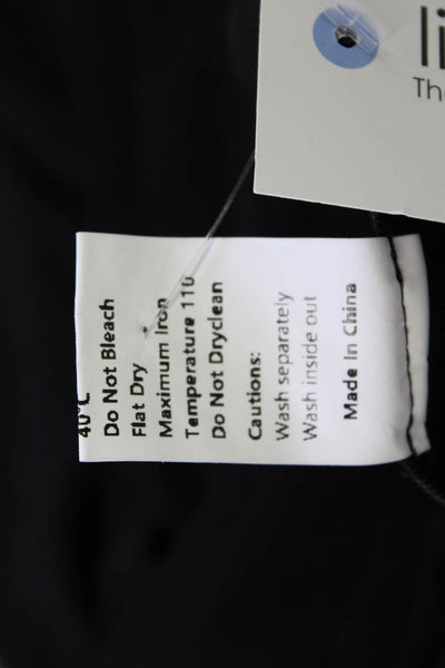 Commense Womens Maxi Pencil Skirt Black Rayon Elastane Size M