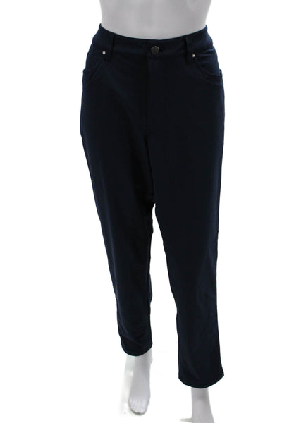 Lululemon Womens Dark Blue Cropped Ankle Pants Size 34
