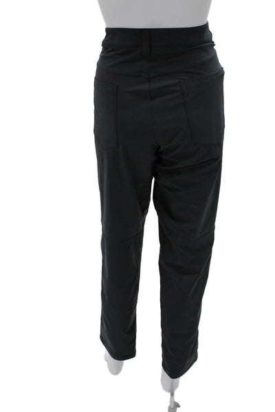 Lululemon Mens Black Ankle Cropped Pants Button Closure Size 34