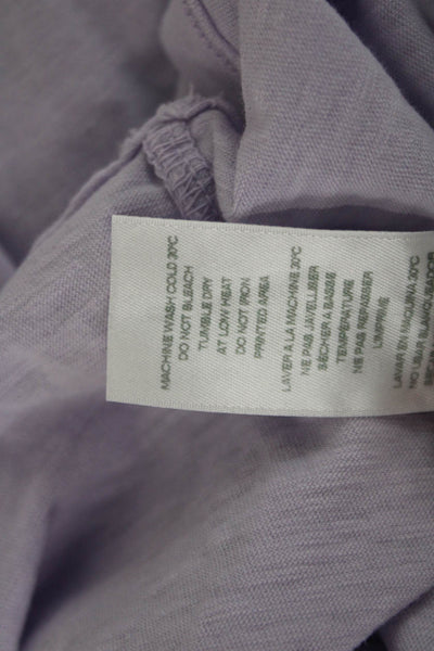 Sundry Women Maxi Slip Dress Purple Sleeveless Cotton Spandex Beach Size 0